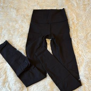 Lululemon Black Leggings 4 Tall